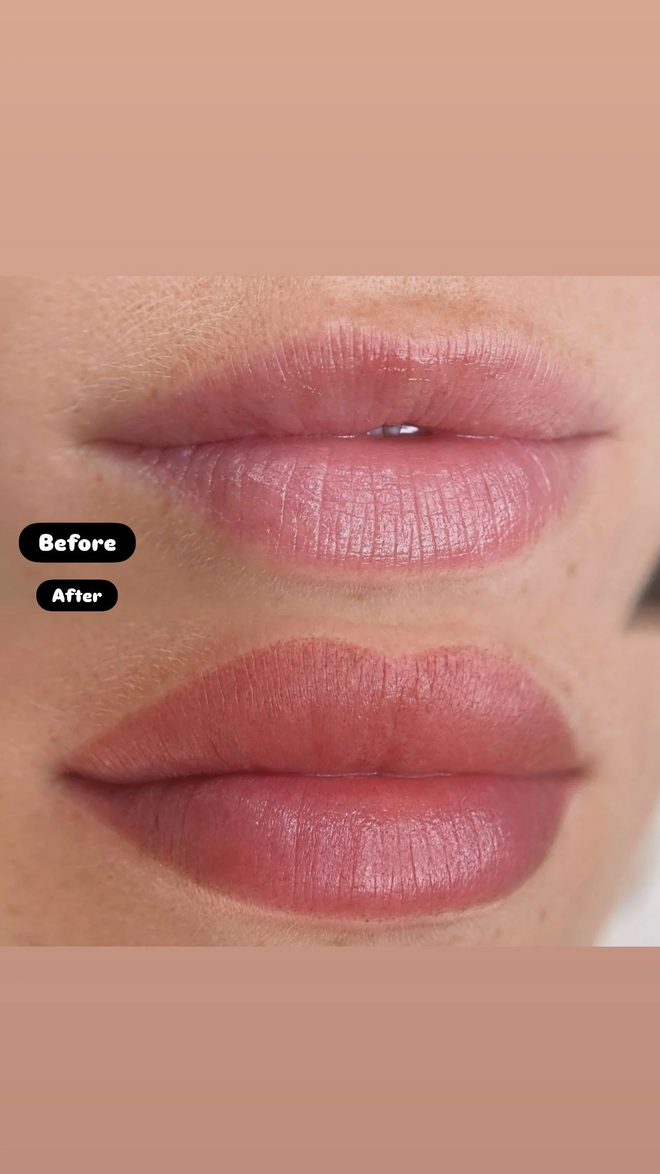 Ombre Lips Tattoo en Piercing Den Haag